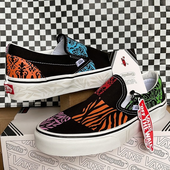 Vans Classic Slip On Crayola Diy/Trace Your WMNS sneakers - Picture 9 of 16